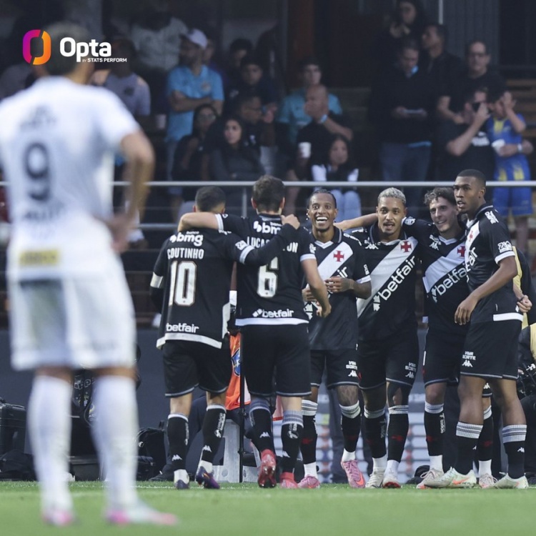 开云-瓦斯科达伽马6-0大胜内马尔领衔的桑托斯，取得队史巴甲最大胜利